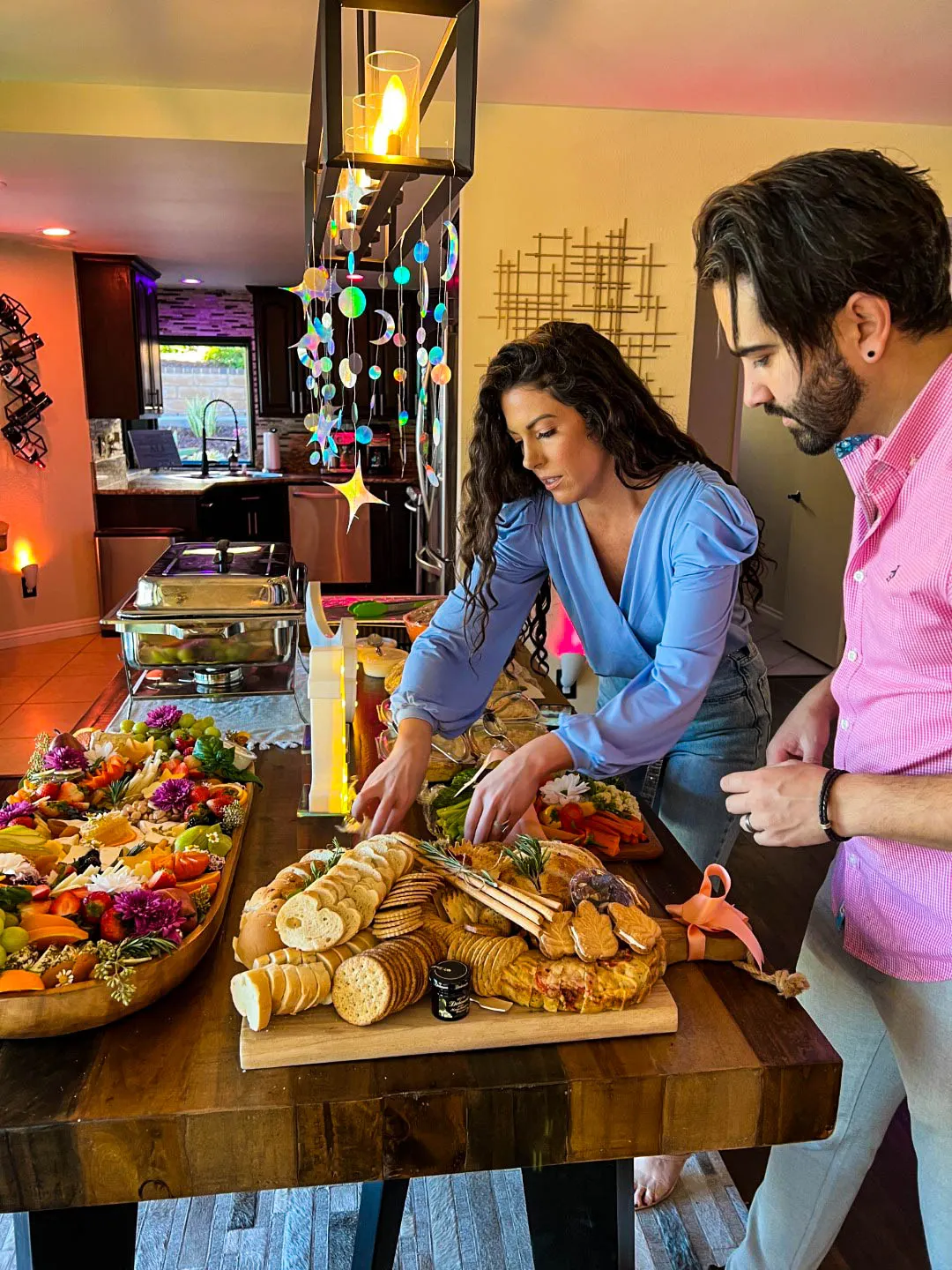 party grazing table